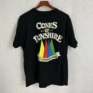 Ripple Junction Men's Parks & Recreation Short Sleeve T-Shirt, Black, Size XL